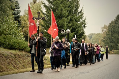 III Piesza Pielgrzymka Tradycji do Wąwolnicy, 2022 — fotografia 16