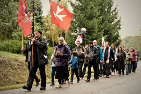 III Piesza Pielgrzymka Tradycji do Wąwolnicy, 2022 — fotografia 49