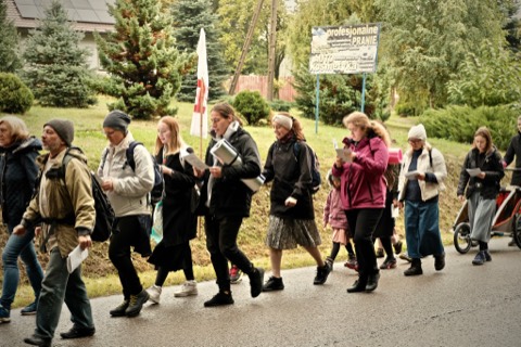 III Piesza Pielgrzymka Tradycji do Wąwolnicy, 2022 — fotografia 52