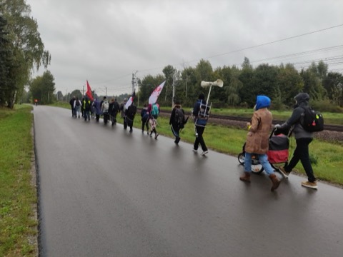 V Piesza Pielgrzymka Tradycji do Wąwolnicy, 2024 — fotografia 19